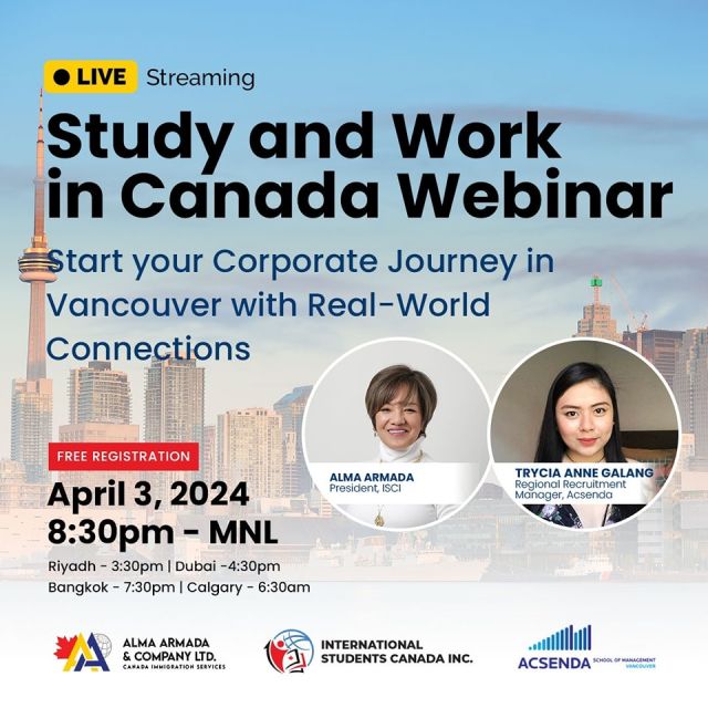 Erick Reyes International Students Canada Inc.